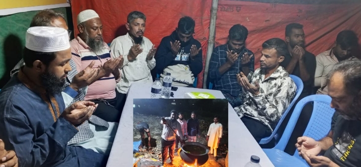 এনায়েত নগর ইউনিয়ন শ্রমিক অধিকার পরিষদের পক্ষ থেকে বেগম জিয়া রোগমুক্তি কামনায়  দোয়া